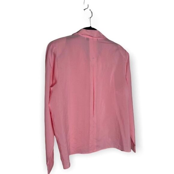 Joan Harper Vintage Pink Button Down Shirt Women’s Size 14 - Picture 4 of 4